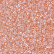 Miyuki delica Beads 11/0 - Transparent pale peach luster DB-1479 